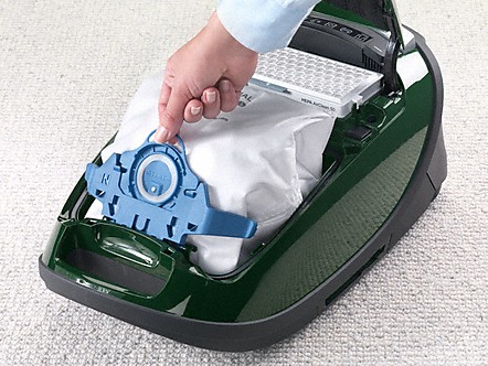 Perfect dust pick-up - Perfect fit of bag and appliance