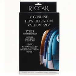 Riccar Moonlight, Pizzazz and Sunburst Canister HEPA Vacuum Bags